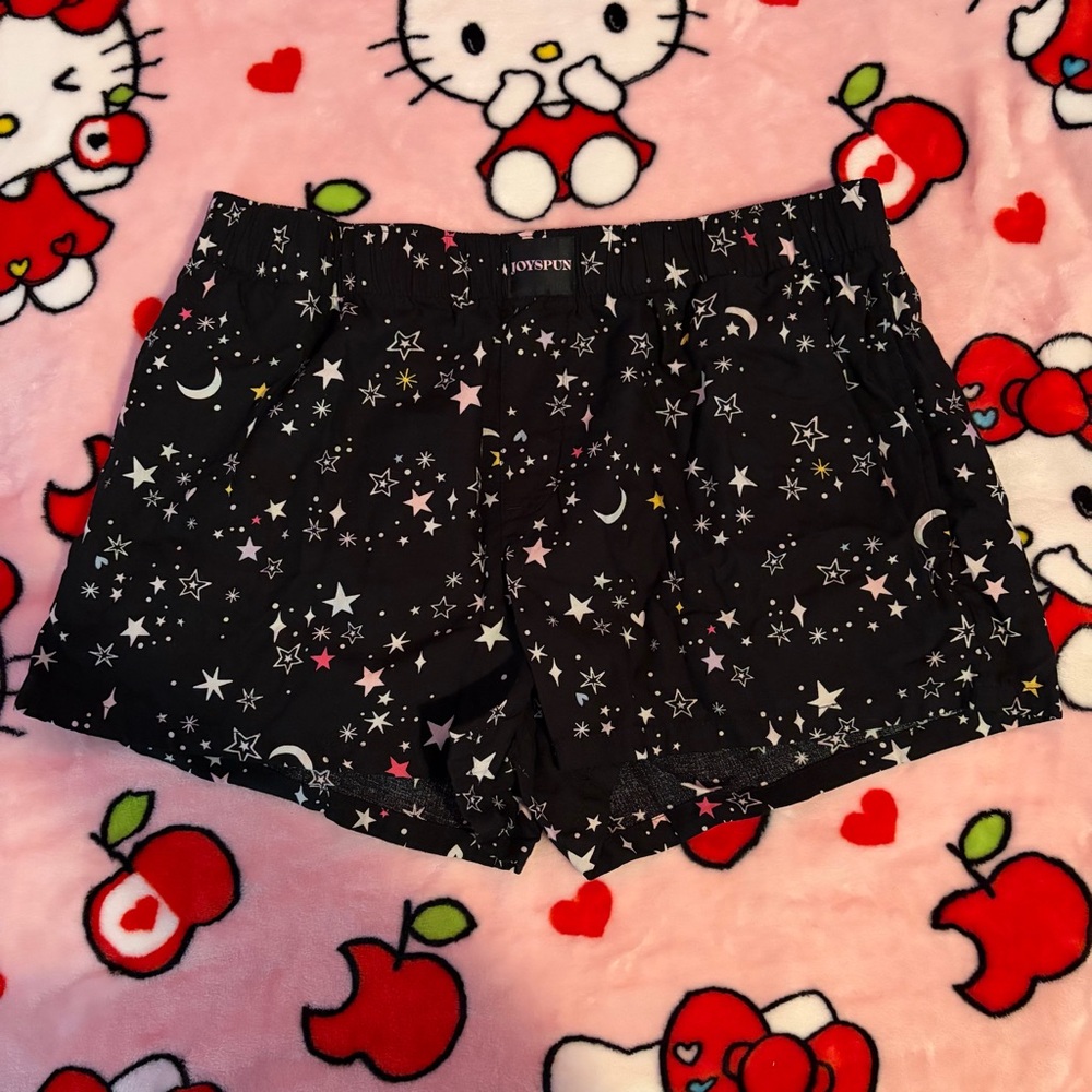 Joyspun Pajama Shorts Celestial Pattern